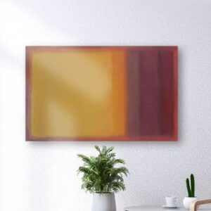 Early morning line up - canvas print - landscape orientation